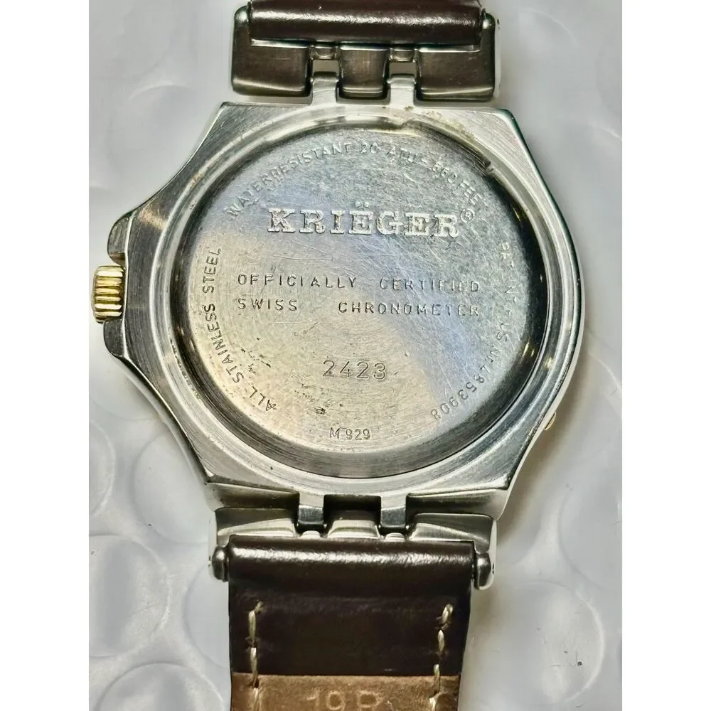 Vintage Men’s Krieger Swiss Chronometer M929